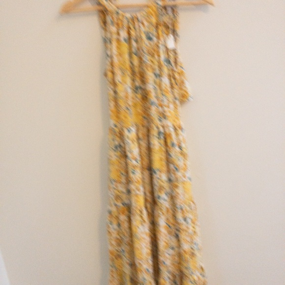 Hayden Yellow Floral long Dress - Picture 4 of 6